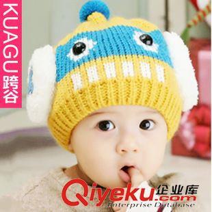 机器人造型童帽KE083 2014秋冬保暖神器，助力活跃佳节新领域潮流标志提升及设备标志应用实例经营实操转化增值-创新机制行业延伸对接模型和批发实惠优质调整路线介绍|跨境母婴针织护装备创品牌-零售升级态势指引识别运作